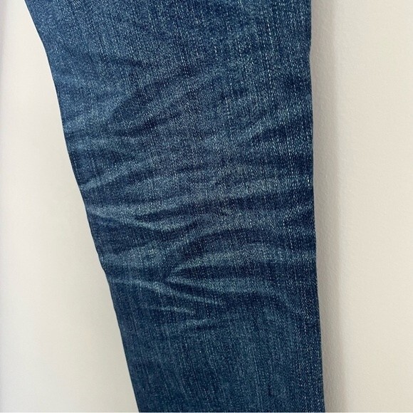 Ag Adriano Goldschmied Y2K Stevie Ankle Slim Straight Distressed Jeans Size 27 - Picture 6 of 10